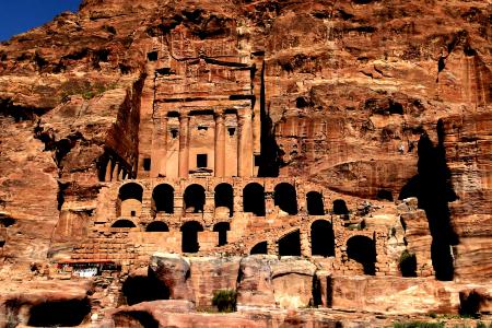 Treasury in Petra Jordan