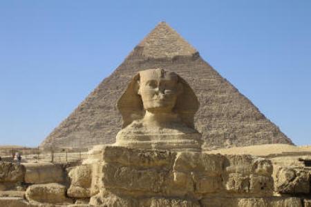 le piramidi di Giza, Egitto