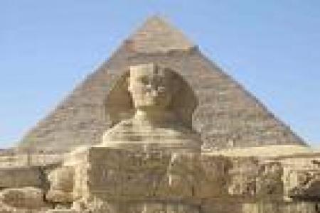Piramides van Gizeh en de Sphinx