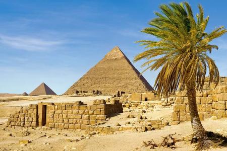 Le Piramidi di Giza in Egitto