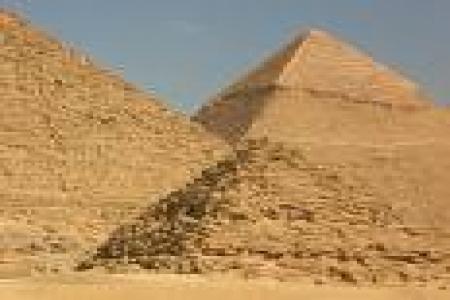 Le piramidi di Giza in Egitto