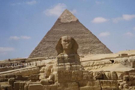 Sphinx at Giza, Cairo Trip