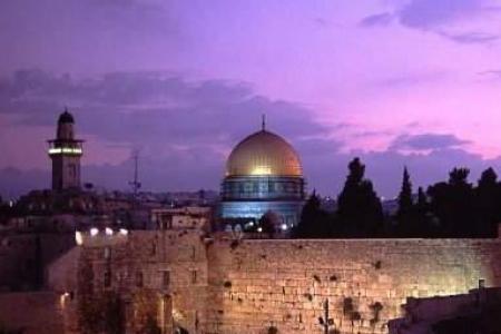 La cupola della roccia a Gerusalemme